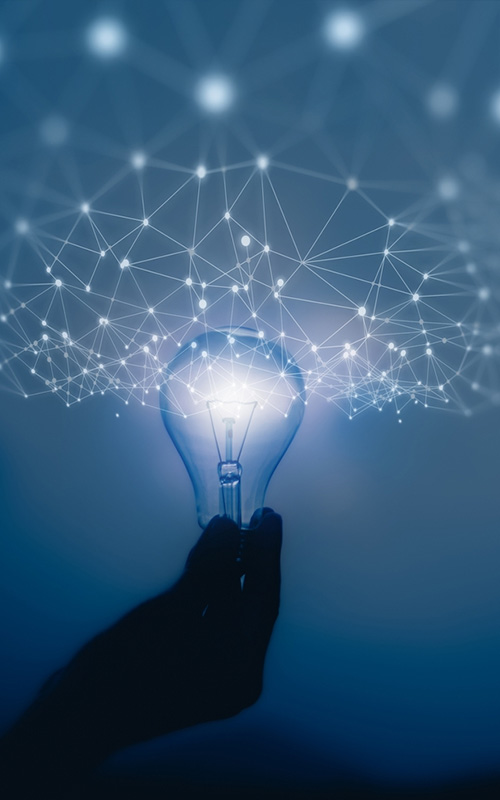 IT engineer specialist working in network server room